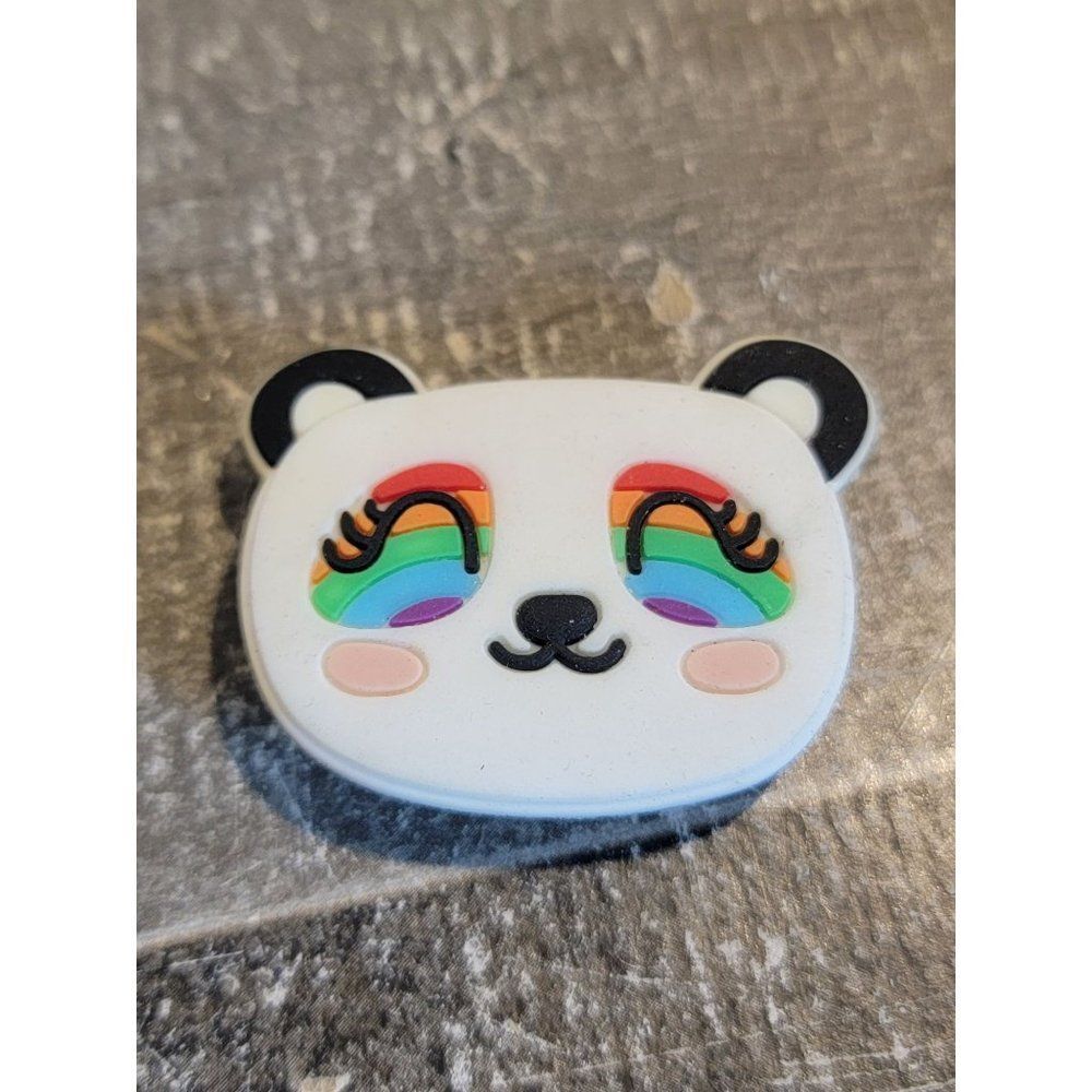Lanyard accessory panda happy rainbow cute youth